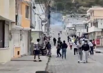 Grupos internacionales denuncian la represión en las protestas de Ecuador