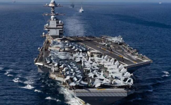 El mayor portaaviones de EEUU al Caribe, alta tensión con Venezuela