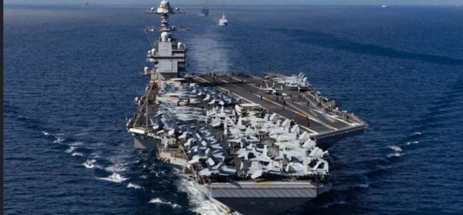 El mayor portaaviones de EEUU al Caribe, alta tensión con Venezuela