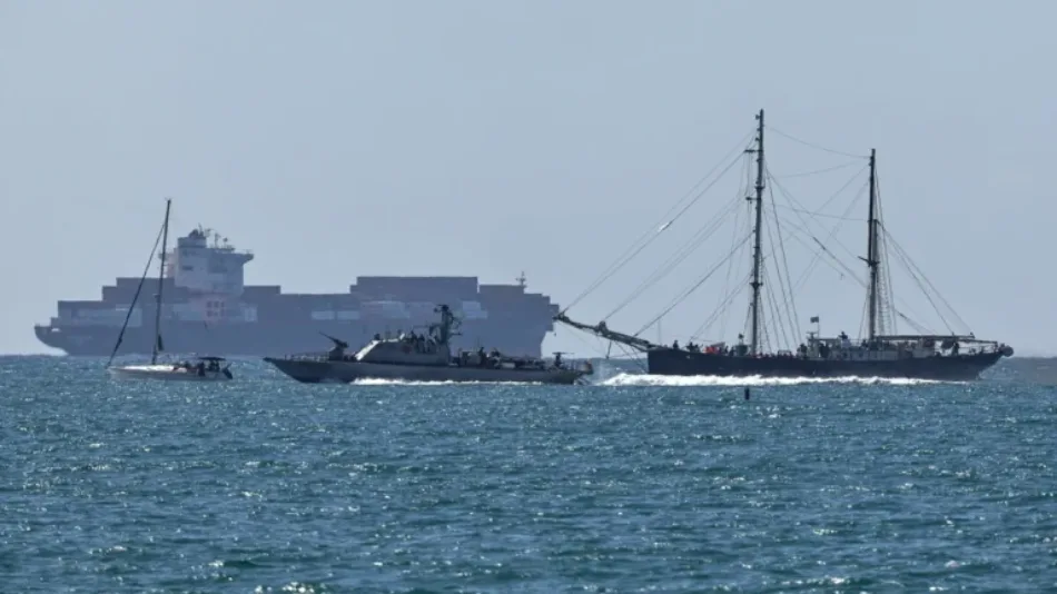 Trasladan a una prisión israelí a más de 470 activistas de la Flotilla Global Sumud