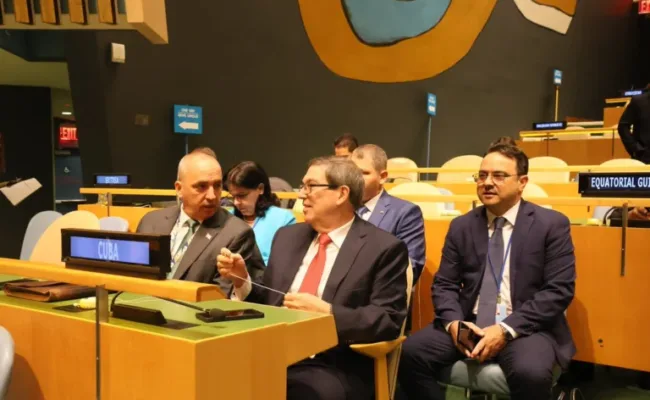 Bruno Rodríguez: “El bloqueo de EE.UU. es un castigo colectivo contra el pueblo cubano”