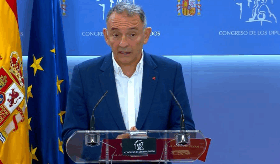 Enrique Santiago señala el “apoyo a un verdadero plan de paz para Palestina, liderado por la comunidad internacional, que respete las resoluciones de la ONU y permita un Estado palestino viable”