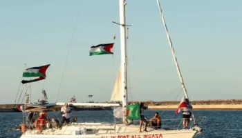 Flotilla humanitaria «en alerta máxima» por amenazas de Israel