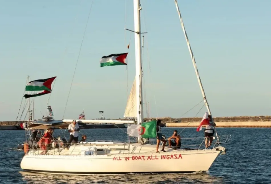 Flotilla humanitaria «en alerta máxima» por amenazas de Israel