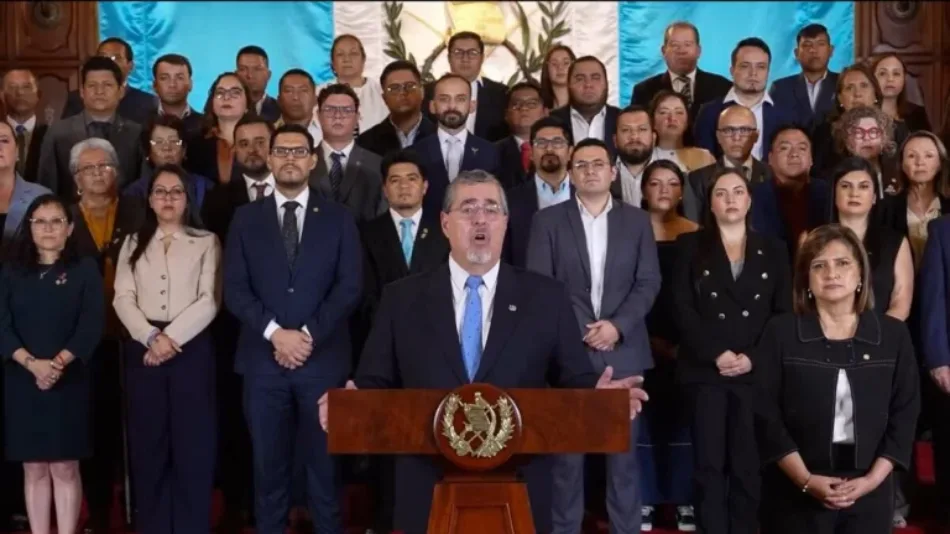 Presidente de Guatemala denuncia intento de golpe de Estado desde el poder judicial