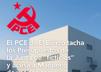 El PCE de El Bierzo tacha los Presupuestos de la Junta de “ficticios” y acusa a Mañueco de usarlos como propaganda electoral