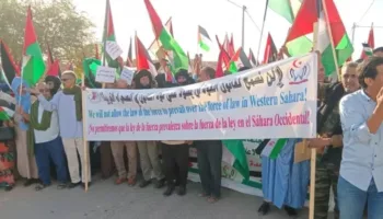 Refugiados saharauis protestan contra plan de EE.UU. para el Sáhara Occidental