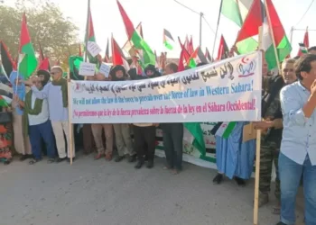 Refugiados saharauis protestan contra plan de EE.UU. para el Sáhara Occidental