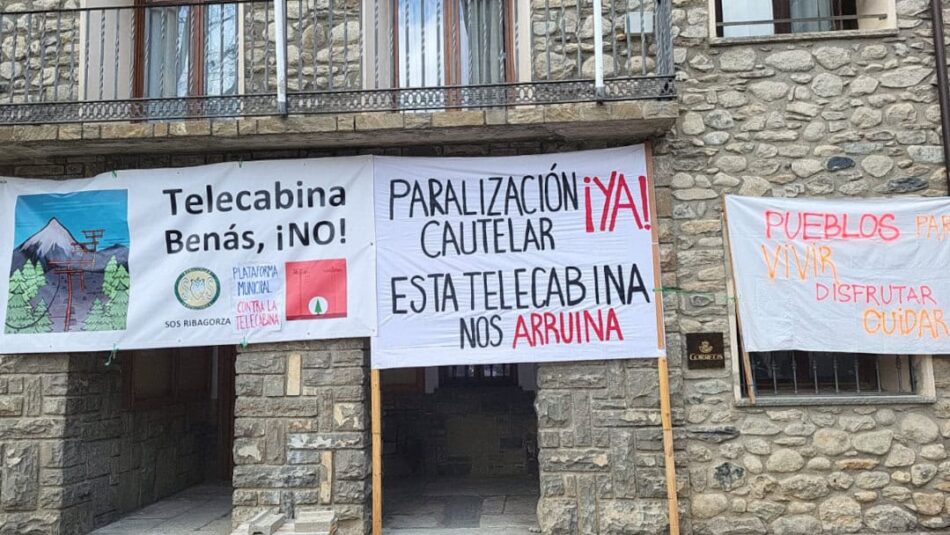 Ecologistas en Acción y Greenpeace exigen al Ministerio de Industria y Turismo que paralice el proyecto de telecabina Benasque-Cerler ante la sentencia que lo anula