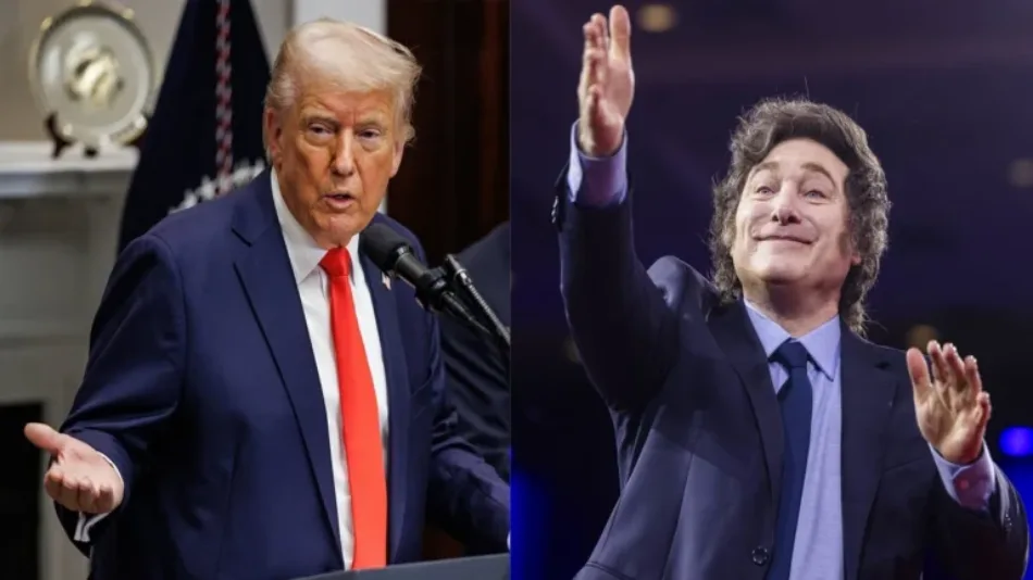 Presidente Donald Trump: «los argentinos se están muriendo de hambre»