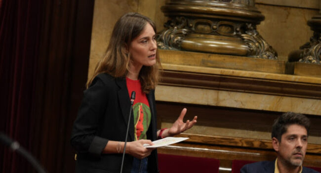Jéssica Albiach demana al Barça que es negui a jugar amb equips israelians fins que s’aturi el genocidi