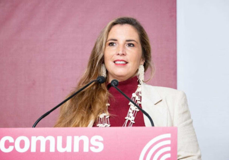 Candela López (Comuns): “Davant dels aiguats calen ajudes urgents al territori i un pla de xoc per afrontar l’emergència climàtica”