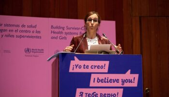 La Organización Mundial de la Salud alerta desde España de la insuficiente respuesta sanitaria ante la violencia contra mujeres y niñas en Europa