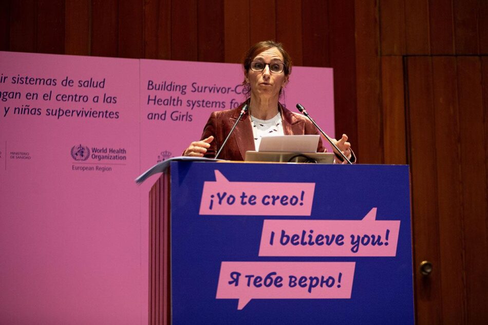 La Organización Mundial de la Salud alerta desde España de la insuficiente respuesta sanitaria ante la violencia contra mujeres y niñas en Europa