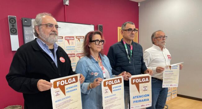 Chaman o persoal da Atención Primaria a dar unha resposta contundente na folga do 26 de novembro