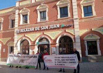 La Plataforma por el Tren de Castilla – la Mancha se moviliza por un transporte Público, Social y Sostenible