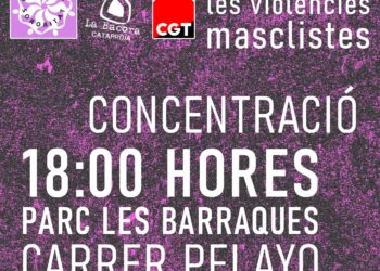 CGT València se concentrará en Catarroja contra las violencias machistas