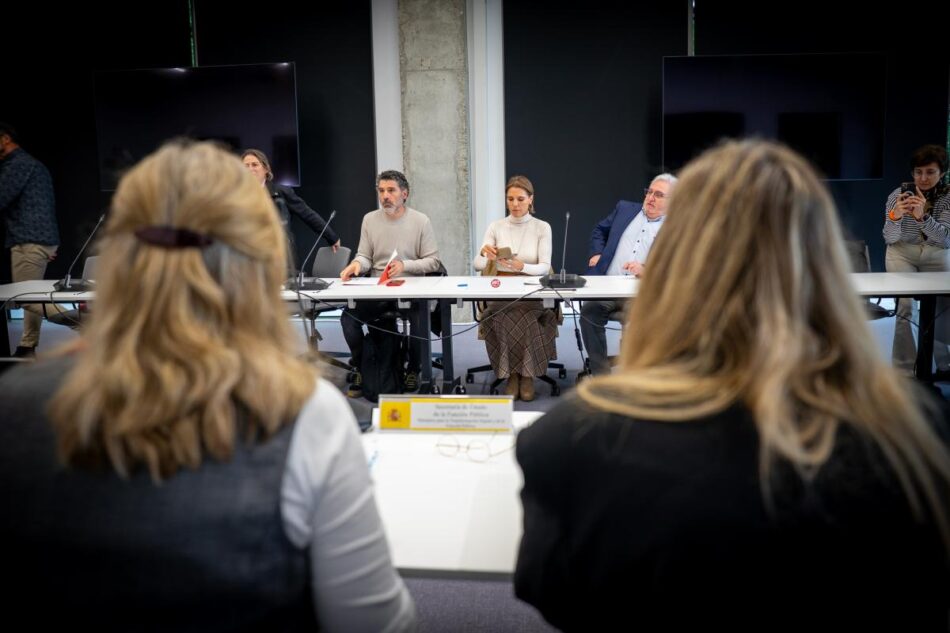 CCOO se felicita por la aprobación de un calendario de negociación con el Gobierno sobre empleo público