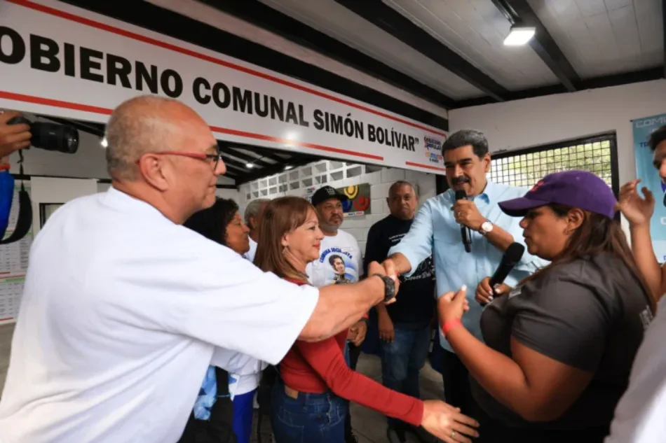 Presidente de Venezuela hace un llamado a la consolidación del poder comunal