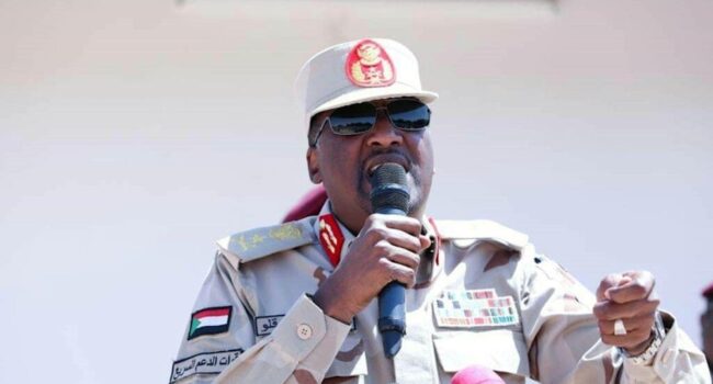 UE sanciona al vicecomandante de las Fuerzas de Apoyo Rápido en Sudán