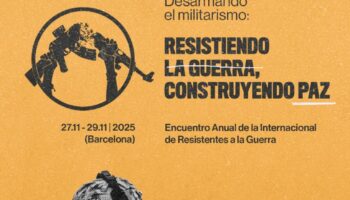 Barcelona acoge un encuentro de activistas antimilitaristas y objetores de conciencia de Palestina, Colombia, Rusia y otros territorios
