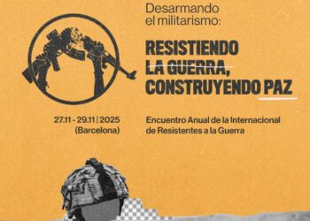 Barcelona acoge un encuentro de activistas antimilitaristas y objetores de conciencia de Palestina, Colombia, Rusia y otros territorios