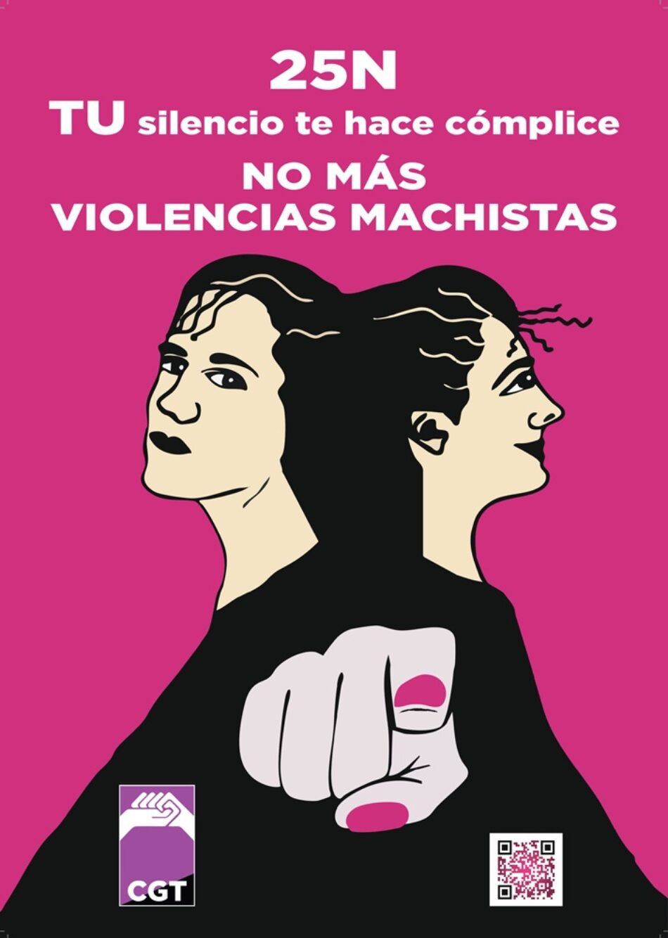 25-N: CGT exige poner el foco en los agresores y no en las víctimas de las violencias machistas