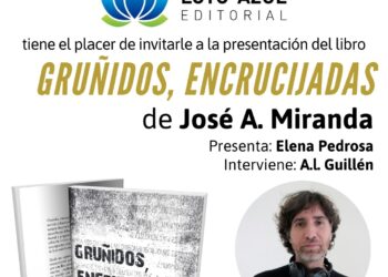 Presentación del libro «Gruñidos, Encrucijadas» de Jose A. Miranda, en la Librería Picasso (Almería)