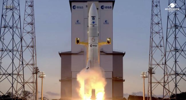 El nuevo ‘ojo europeo’ ya está en órbita: lanzan con éxito el satélite Sentinel 1-D