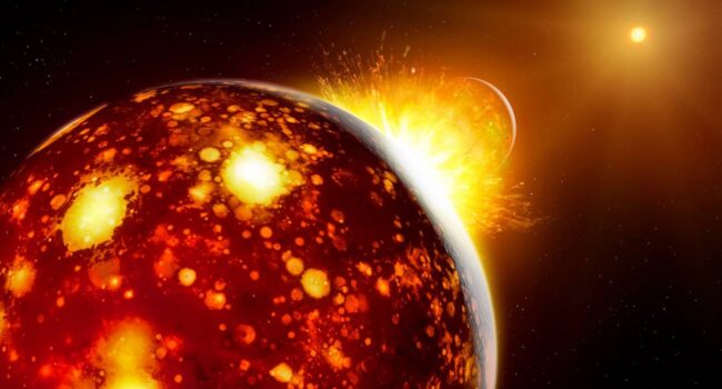 El planeta Theia que formó la Luna viene del interior del sistema solar