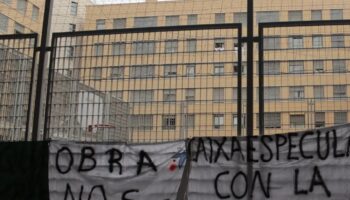 FRAVM reclama al Ayuntamiento, la Comunidad de Madrid y al Gobierno central que adquieran las 200 viviendas de la calle Mazaterón amenazadas de desalojo por un fondo buitre