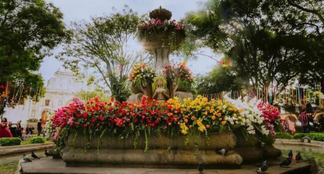 Festival de las Flores, tributo a la belleza en Antigua Guatemala