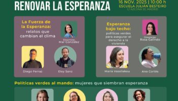 Verdes Equo renueva su proyecto político para liderar la esperanza en España