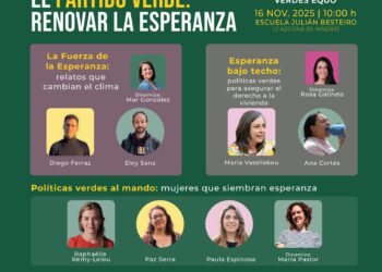 Verdes Equo renueva su proyecto político para liderar la esperanza en España