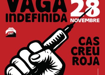 Vaga indefinida a Creu Roja Barcelona divendres 28 novembre 