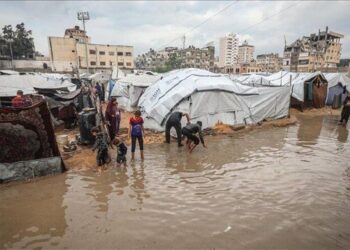 Las lluvias agravan la crisis humanitaria en Gaza