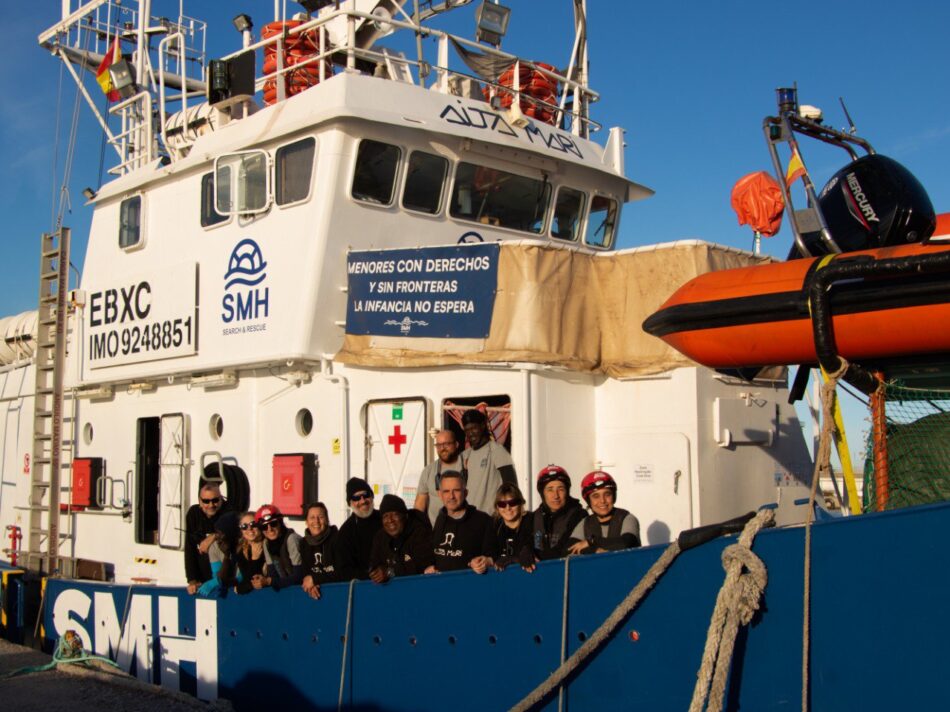 El Aita Mari inicia su Misión 17, su última misión de este año 2025