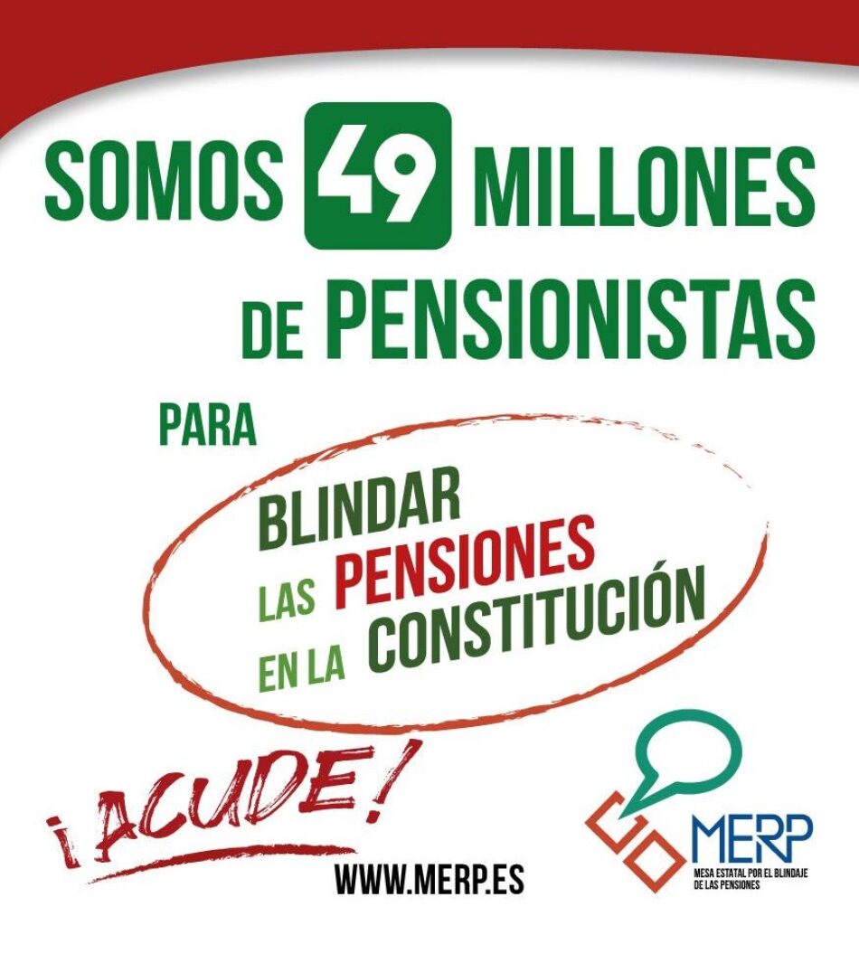 Ante el silencioso ataque, hay que blindar las pensiones