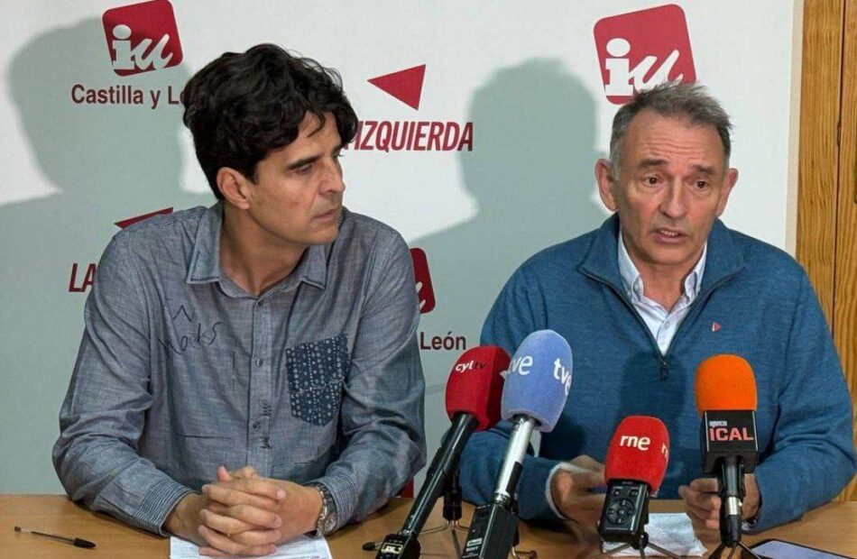 Izquierda Unida presenta su Plan de Vivienda para Castilla y León