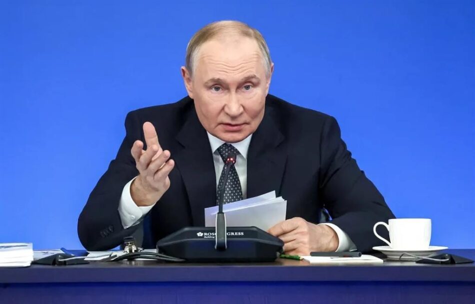 Putin destaca importancia de reforzar seguridad de nuevas regiones