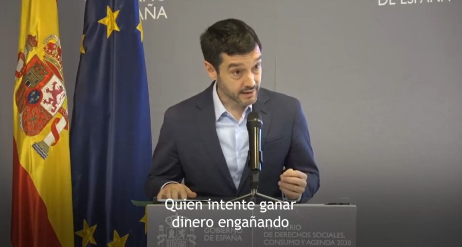 El Ministerio de Consumo impone multas de cinco millones de euros a seis operadores de juego online ilegales y ordena el bloqueo de sus plataformas