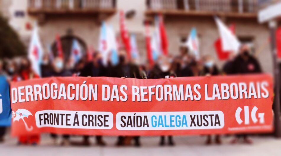 A CIG exixe a derrogación da reforma laboral do PP en materia de despedimento e garantir a aplicación da Carta Social Europea