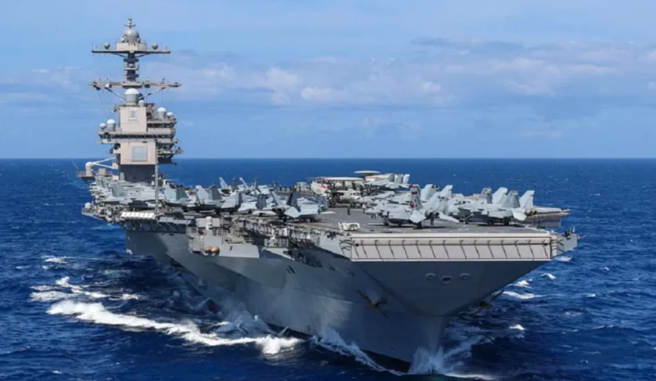 EE.UU. recrudece amenaza militar con despliegue del USS Gerald Ford en el Caribe