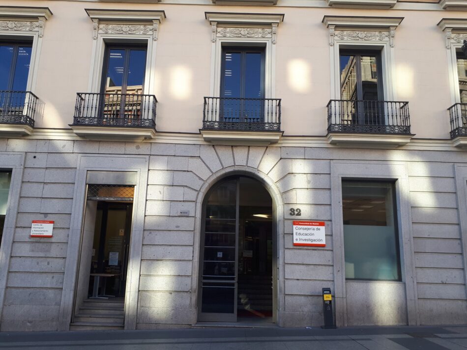 Docentes de Madrid reclama a la Consejería de Educación mediciones de radón en los centros educativos de zonas de riesgo