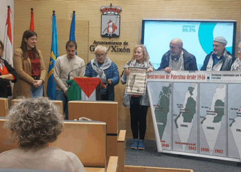 Manifestación por Palestina en Xixón: «El genocidio continúa», el 29 de noviembre