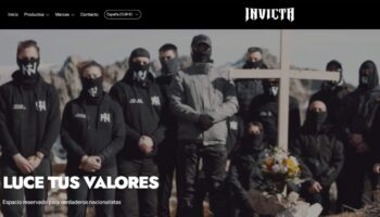 FACUA denuncia una web que vende productos del grupo fascista Núcleo Nacional por vulnerar la ley de comercio electrónico