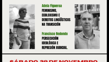 Peña-Rey, Suárez Canal, o TOP e o nacemento do ecoloxismo, na Casa dos Poetas este sábado