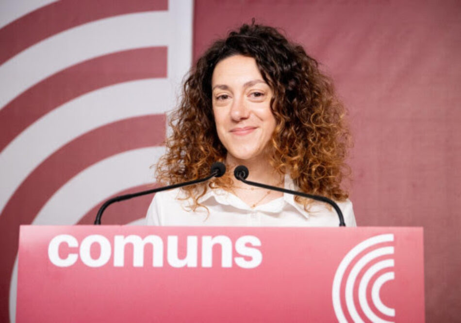 Aina Vidal: “Demanem a Junts i ERC que no votin amb el PP i Vox per allargar la vida de les nuclears”