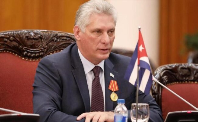 Díaz-Canel afirma que Cuba vive horas cruciales y denuncia genocidio