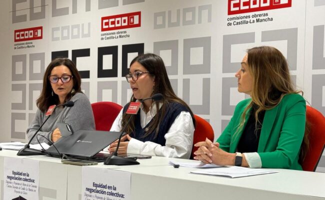 CCOO CLM impulsará la perspectiva de género en la negociación colectiva para avanzar en igualdad en 2026
